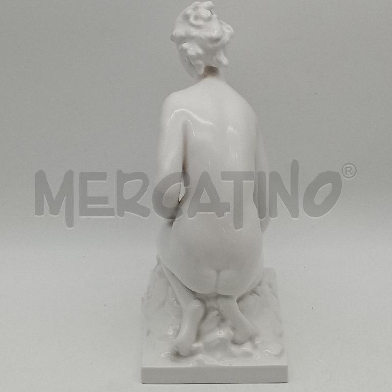 STATUA PORCELLANA KPM NUDO DONNA PESCE | Mercatino dell'Usato Roma montemario 4