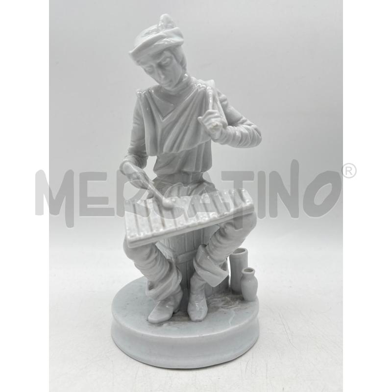 STATUA PORC CAPOD UOMO XILOFONO | Mercatino dell'Usato Roma montemario 1
