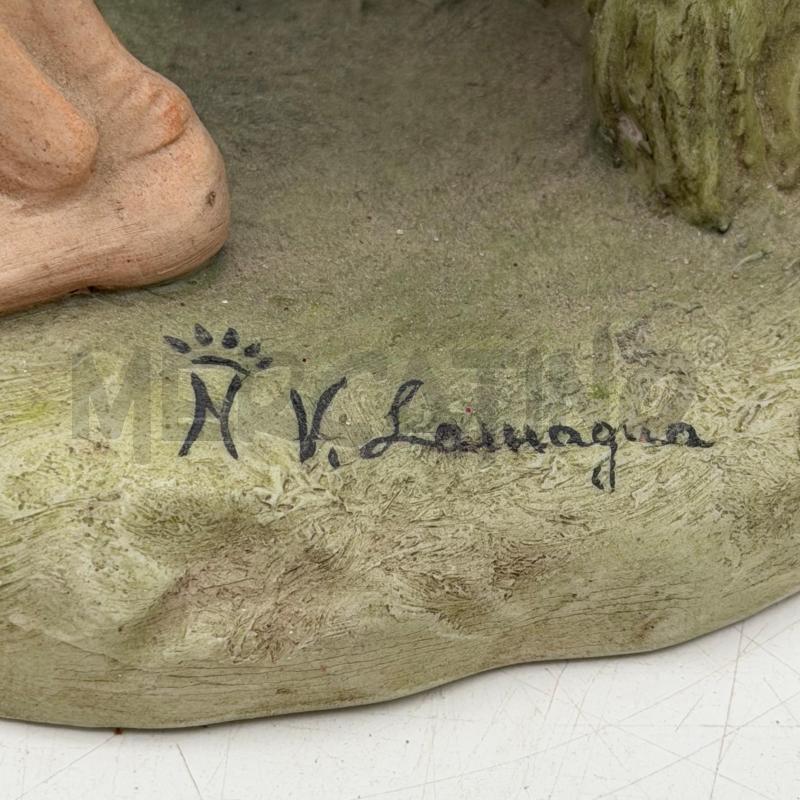 STATUA  CAPODIMONTE LAMAGNA UOMO  | Mercatino dell'Usato Roma montemario 5