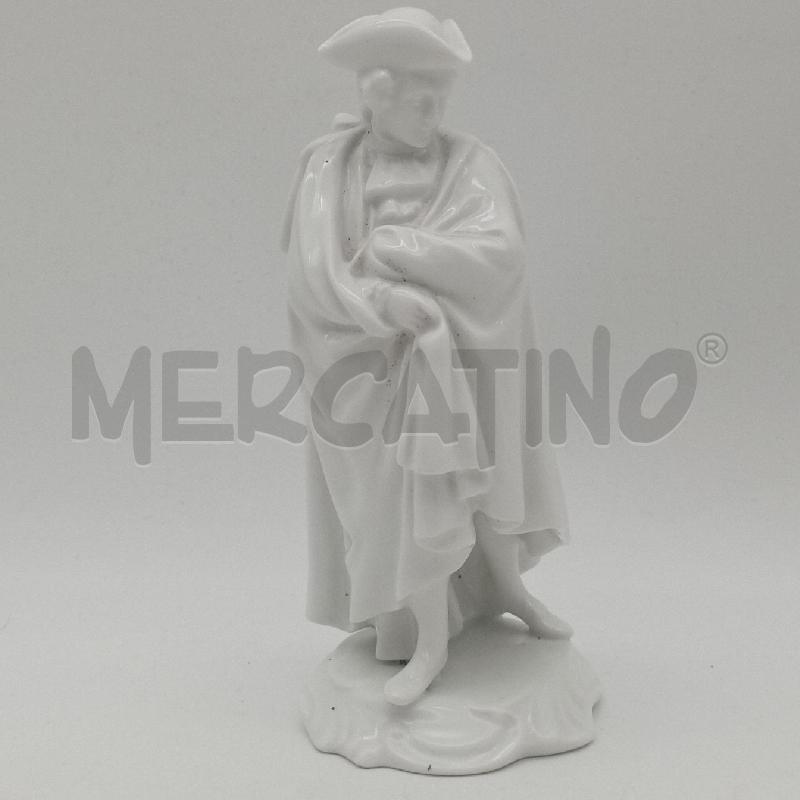 STATUETTA PORC GINORI CAPODIMONTE UOMO | Mercatino dell'Usato Roma montemario 1