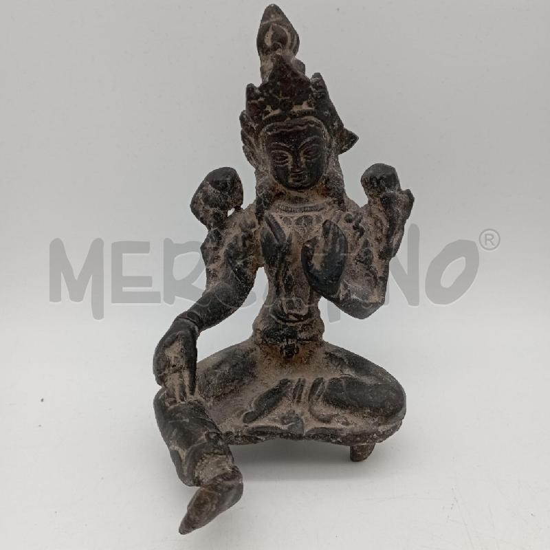 STATUINA DEA THAI BRONZO | Mercatino dell'Usato Roma montemario 1