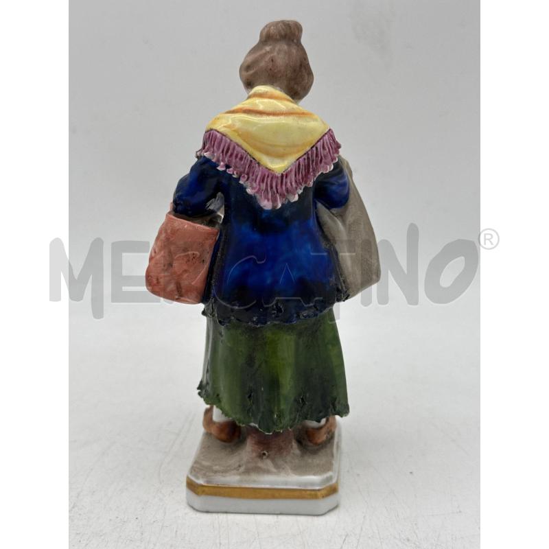 STATUINA DONNA ANZIANA BORSE | Mercatino dell'Usato Roma montemario 2