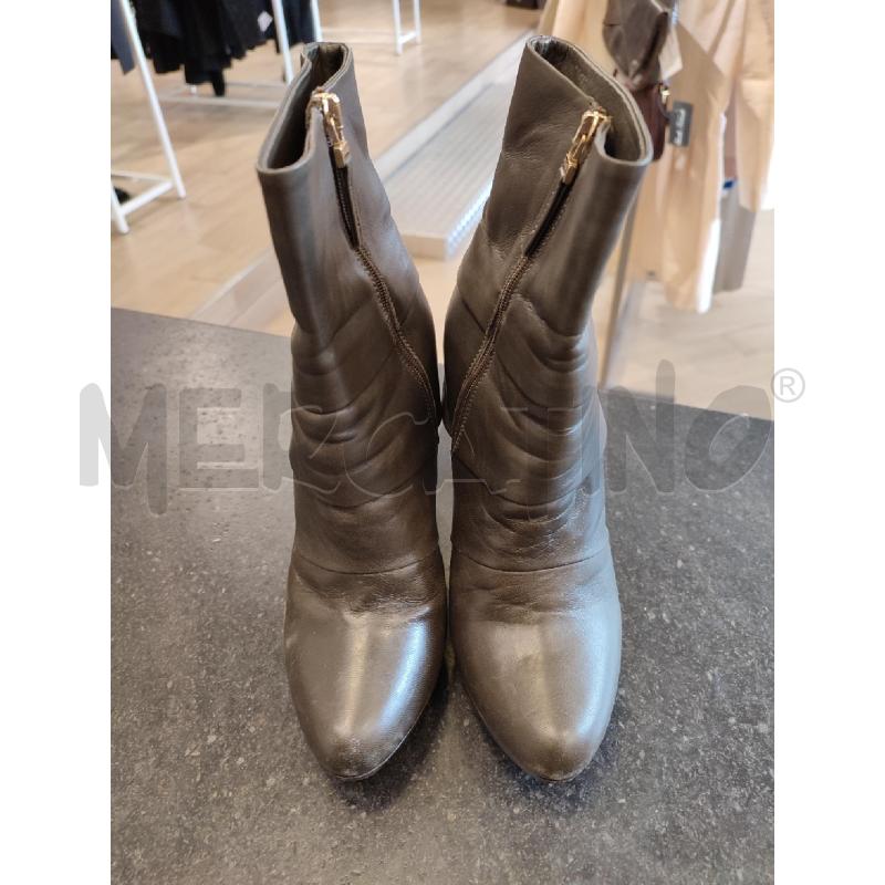 STIVALETTI DONNA MARRONI FENDI TACCO | Mercatino dell'Usato Roma montemario 2