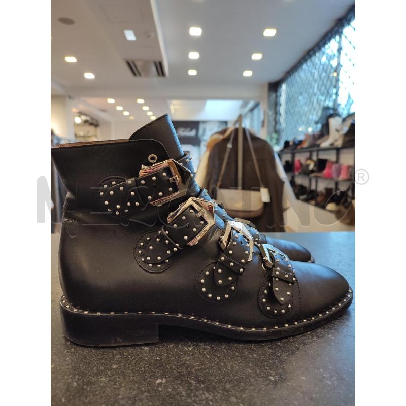 STIVALETTI DONNA NERI GIVENCHY BORCHIETTE | Mercatino dell'Usato Roma montemario 1