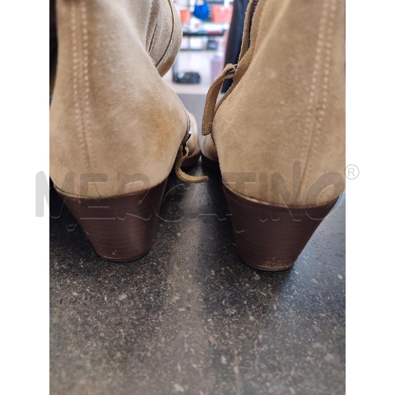 STIVALI DONNA BEIGE ERMANNO SCERVINO PUNTA  | Mercatino dell'Usato Roma montemario 3