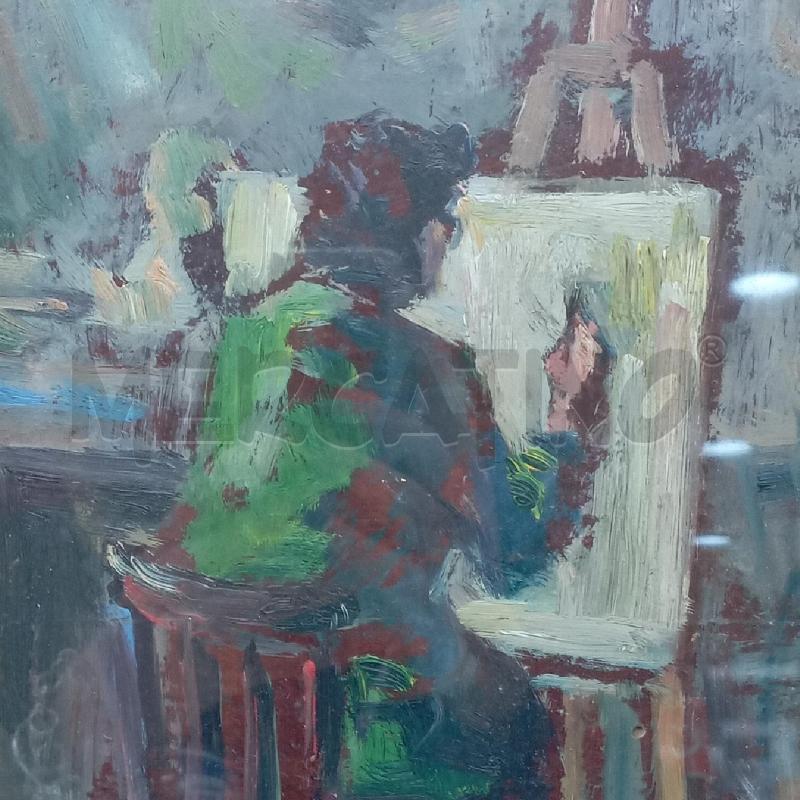 STQUADRO PITTORE AL CAVALLETTO | Mercatino dell'Usato Roma montemario 2