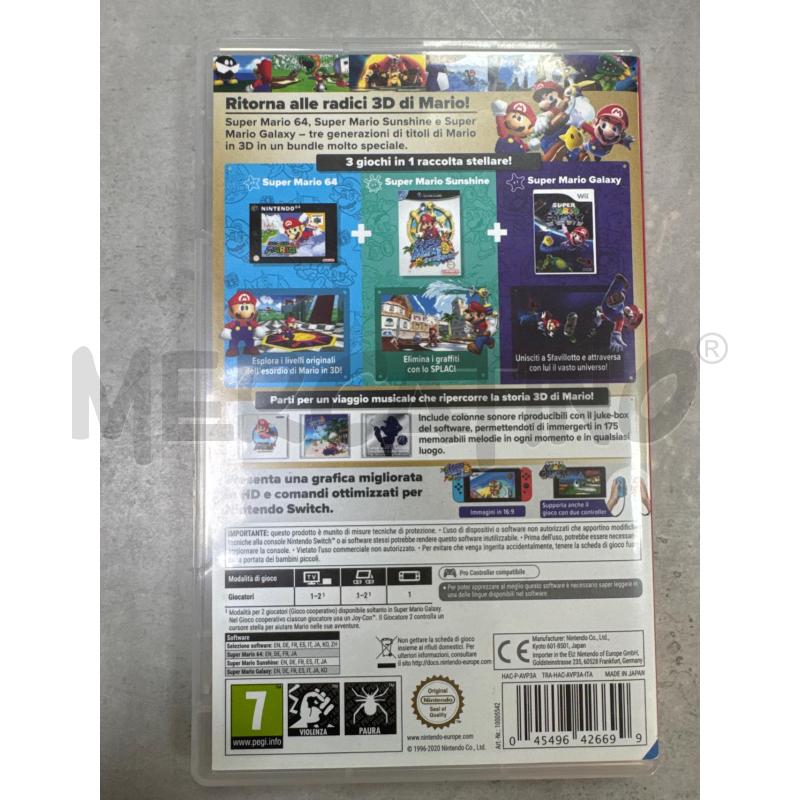 SUPER MARIO 3D ALL STARS SWITCH  | Mercatino dell'Usato Roma montemario 2