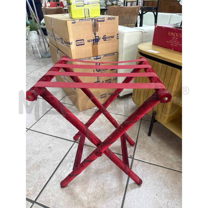 SUPPORTO VELLUTO ROSSO  | Mercatino dell'Usato Roma montemario 1