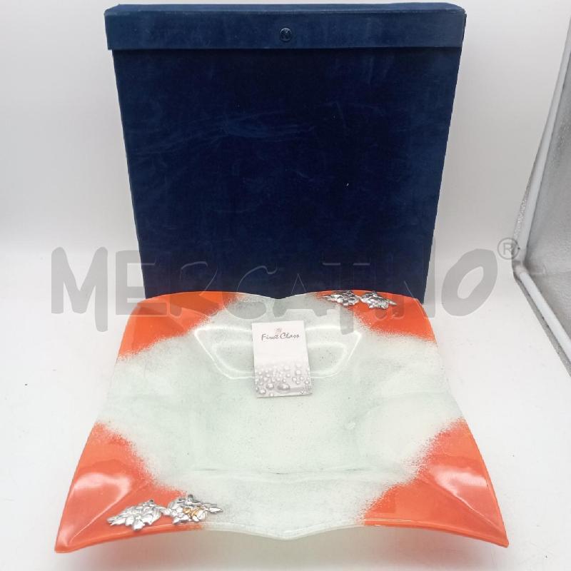 SVUOTA TASCHE VETRO ARANC FIORI ARG | Mercatino dell'Usato Roma montemario 1