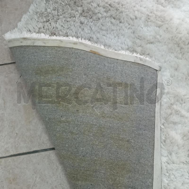 TAPPETO 235X165 PELO BIANCO | Mercatino dell'Usato Roma montemario 2