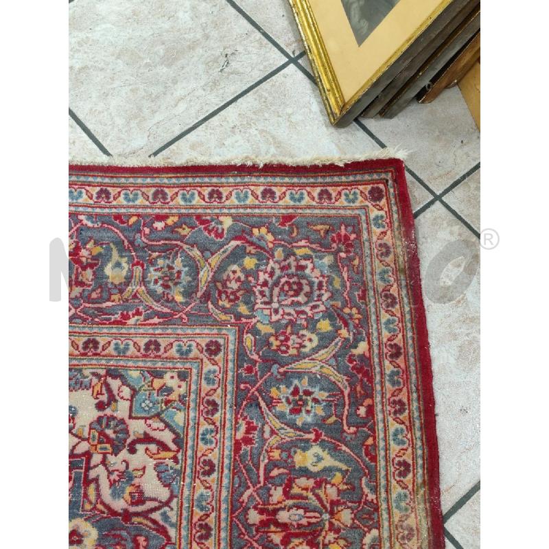 TAPPETO PERSIANO ROSSO DA RIV 300X200 | Mercatino dell'Usato Roma montemario 3