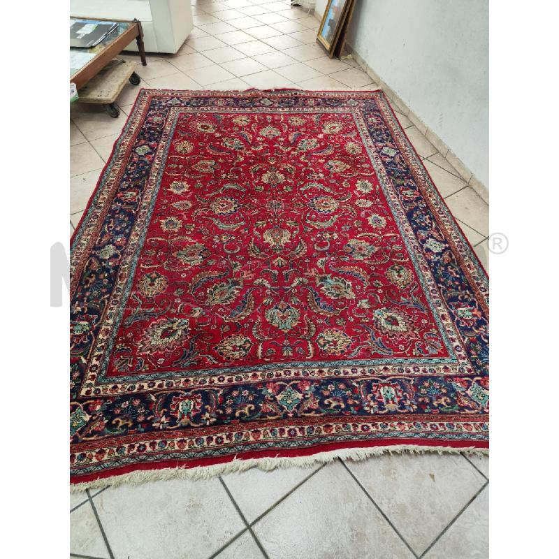 TAPPETO TABRIZ ROSSO FIORI 327X233 | Mercatino dell'Usato Roma montemario 1