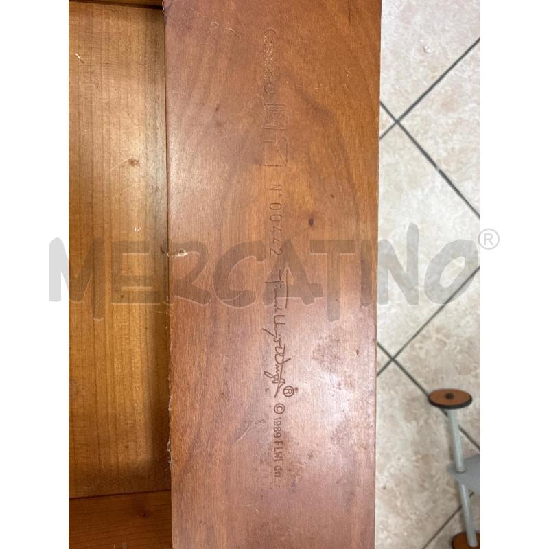 TAVOLINI COPPIA F.L WRIGHT X CASSINA MOD ROBIE 1989 | Mercatino dell'Usato Roma montemario 3