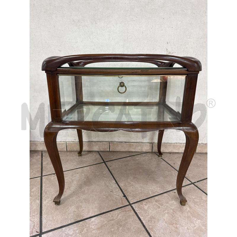TAVOLINO BACHECA VETRI MOLATI+VASSOIO | Mercatino dell'Usato Roma montemario 1