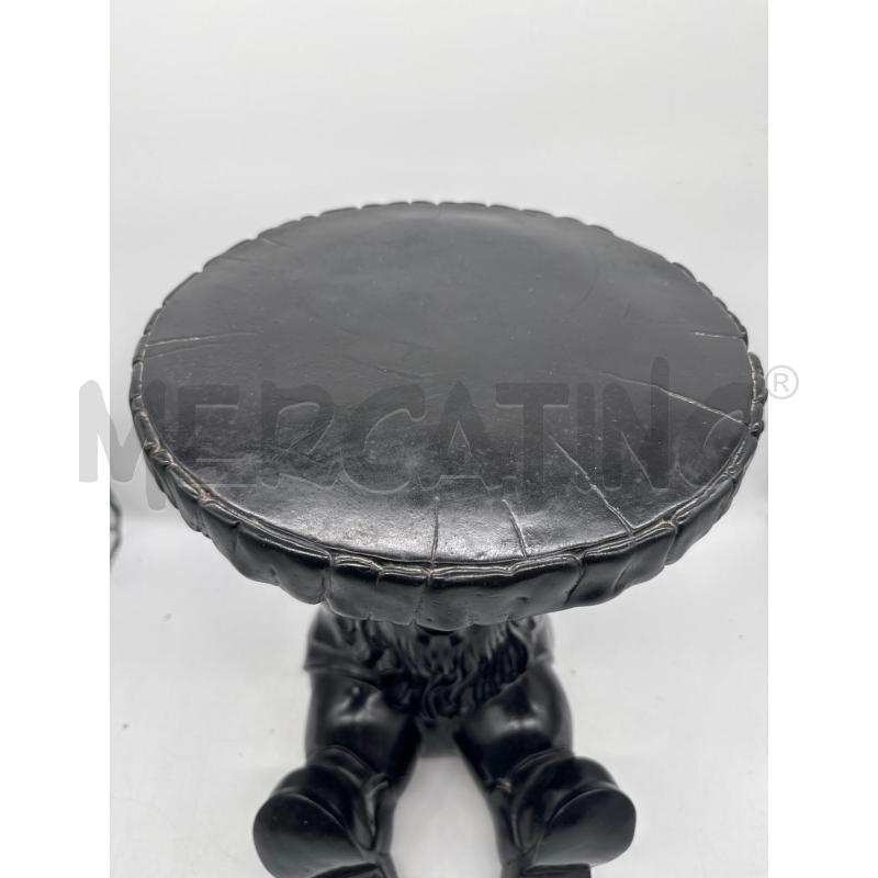 TAVOLINO GNOMO ATTILA KARTELL NERO | Mercatino dell'Usato Roma montemario 4
