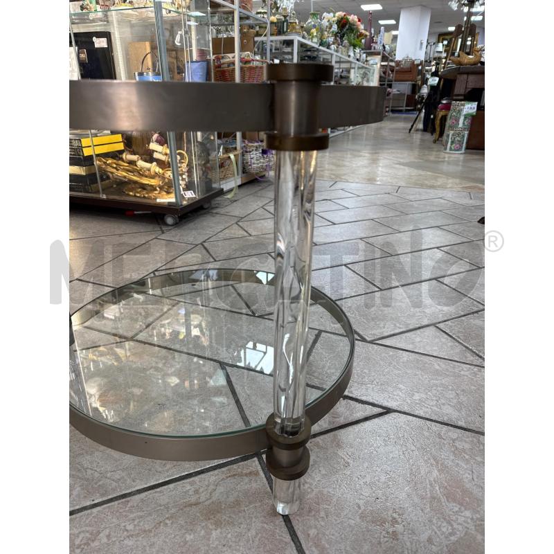 TAVOLINO SALOTTON TONDO PLEXY | Mercatino dell'Usato Roma montemario 3