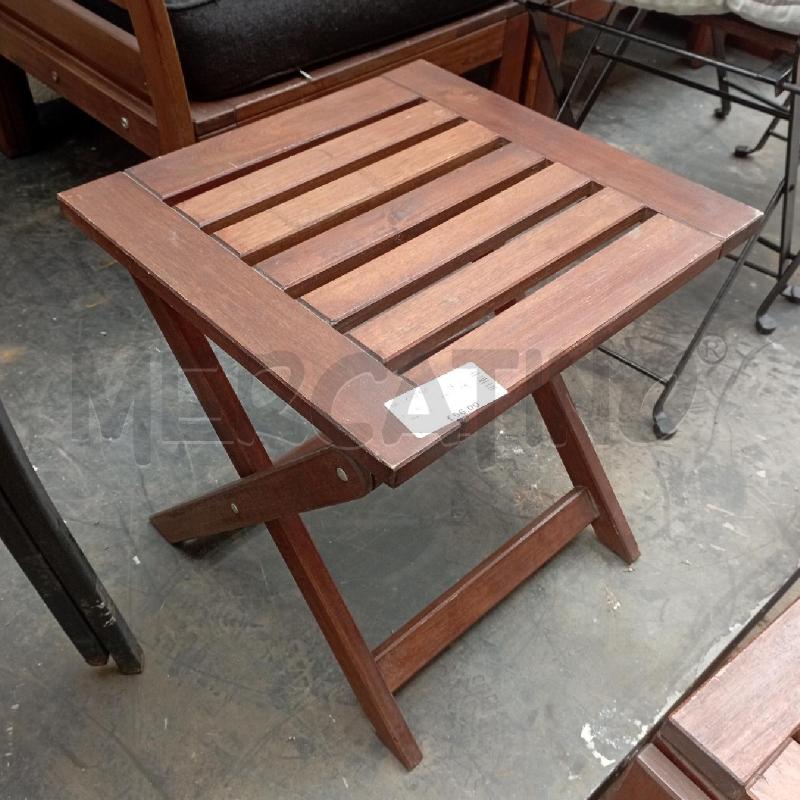 TAVOLINO SGABELLO PIEGH.LEGNO | Mercatino dell'Usato Roma montemario 1
