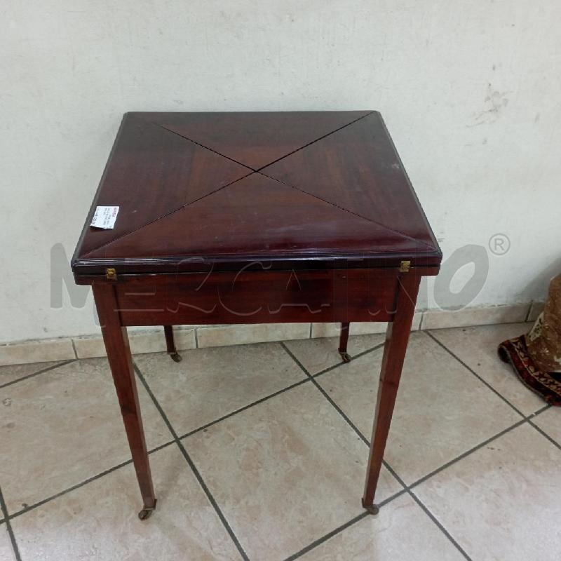 TAVOLO DA GIOCO APRIIBILE NOCE | Mercatino dell'Usato Roma montemario 1