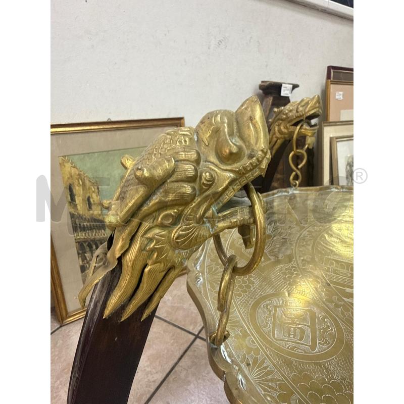 TAVOLO ORIENTALE P/OTTONE DA RIV | Mercatino dell'Usato Roma montemario 3