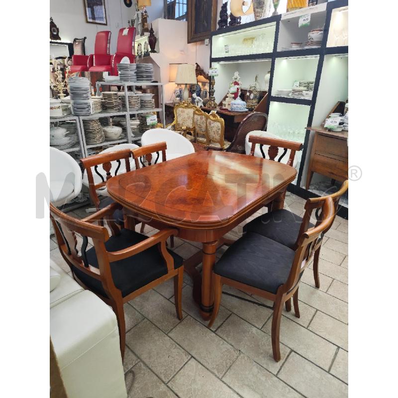 TAVOLO +6SEDIE | Mercatino dell'Usato Roma montemario 1