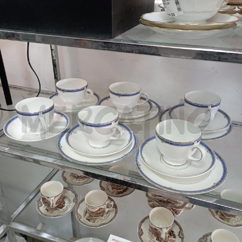 TAZZE WEDGWOOD 6PZ + 4 PIATTI DOLCE | Mercatino dell'Usato Roma montemario 1