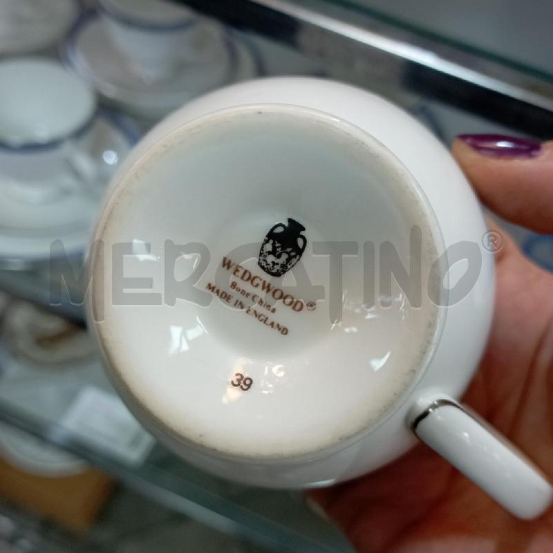 TAZZE WEDGWOOD 6PZ + 4 PIATTI DOLCE | Mercatino dell'Usato Roma montemario 3