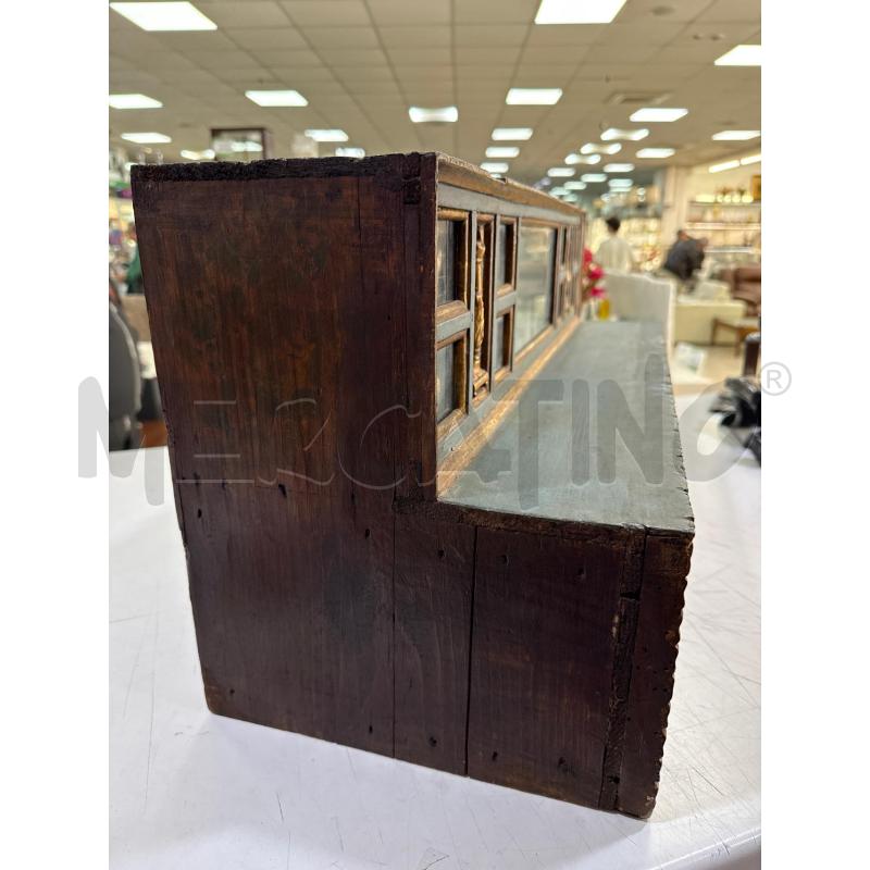 TECA VOTIVA LEGNO BAMBINO EPOCA | Mercatino dell'Usato Roma montemario 3