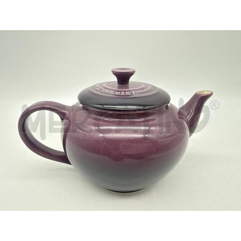 TEIERA LE CREUSET VIOLA | Mercatino dell'Usato Roma montemario 1