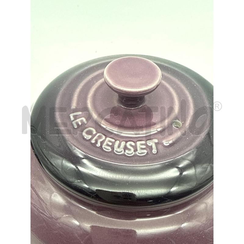 TEIERA LE CREUSET VIOLA | Mercatino dell'Usato Roma montemario 2