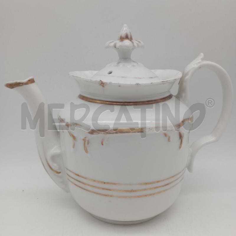 TEIERA PORCELLANA VECCHIA PARIGI | Mercatino dell'Usato Roma montemario 1