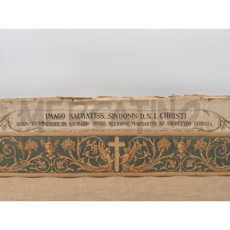 TELA OSTENSORIO SINDONE TORINESE 1898 | Mercatino dell'Usato Roma montemario 2