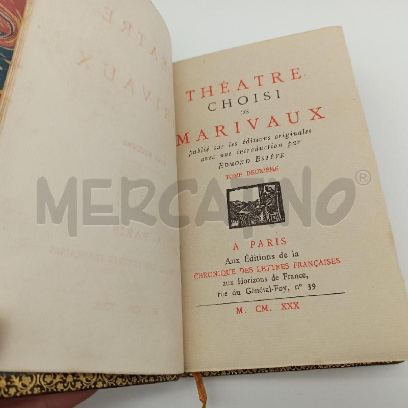 THEATRE CHOISI DE MARIVAUX 1930 | Mercatino dell'Usato Roma montemario 2