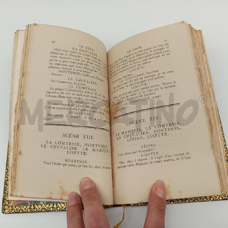 THEATRE CHOISI DE MARIVAUX 1930 | Mercatino dell'Usato Roma montemario 3