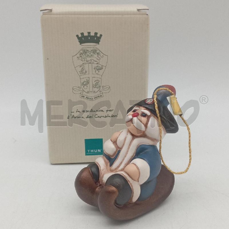 THUN BABBO NATALE CARABINIERE SU SLITTA | Mercatino dell'Usato Roma montemario 1
