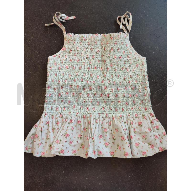 TOP BAMBINA CELESTE FIORI RALPH LAUREN  | Mercatino dell'Usato Roma montemario 2