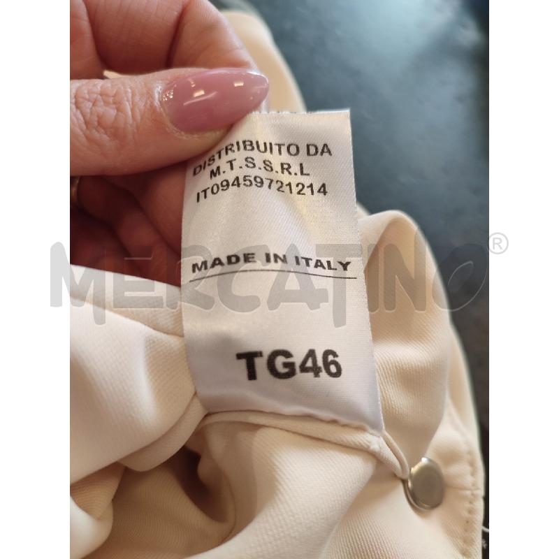 TOP BEIGE DRAMEE GIOIELLO  | Mercatino dell'Usato Roma montemario 2