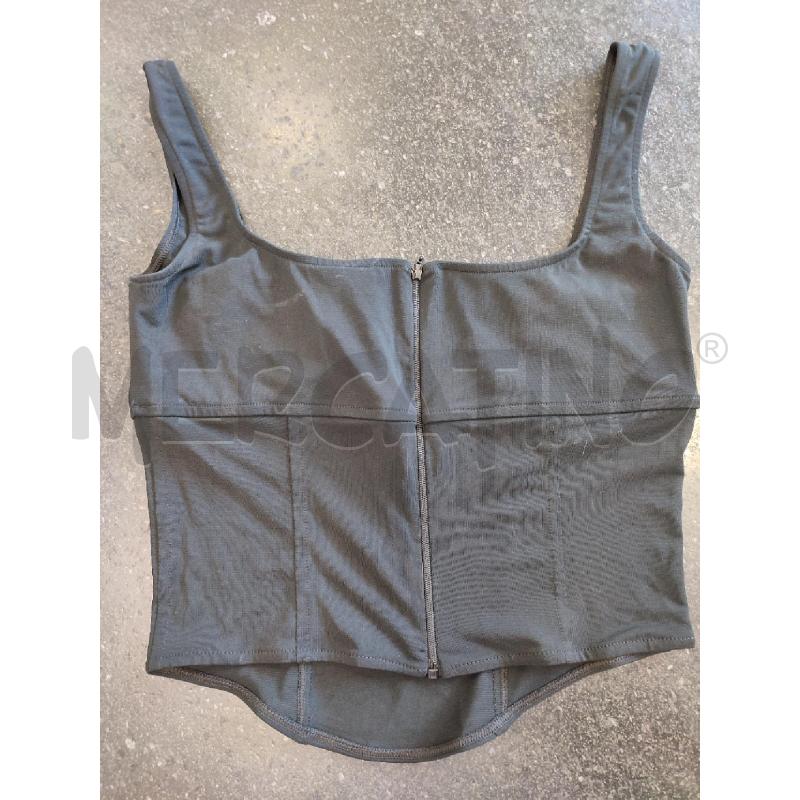 TOP NERO FIORI CELESTI VERSACE | Mercatino dell'Usato Roma montemario 2