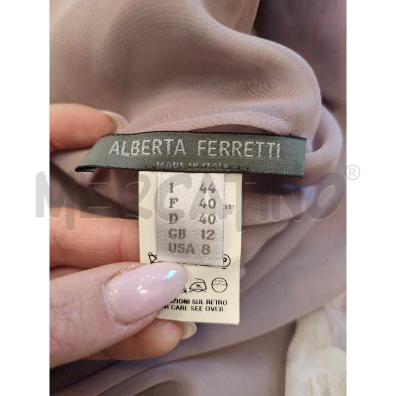 TOP ROSA ALBERTA FERRETTI SETA FIORI | Mercatino dell'Usato Roma montemario 2