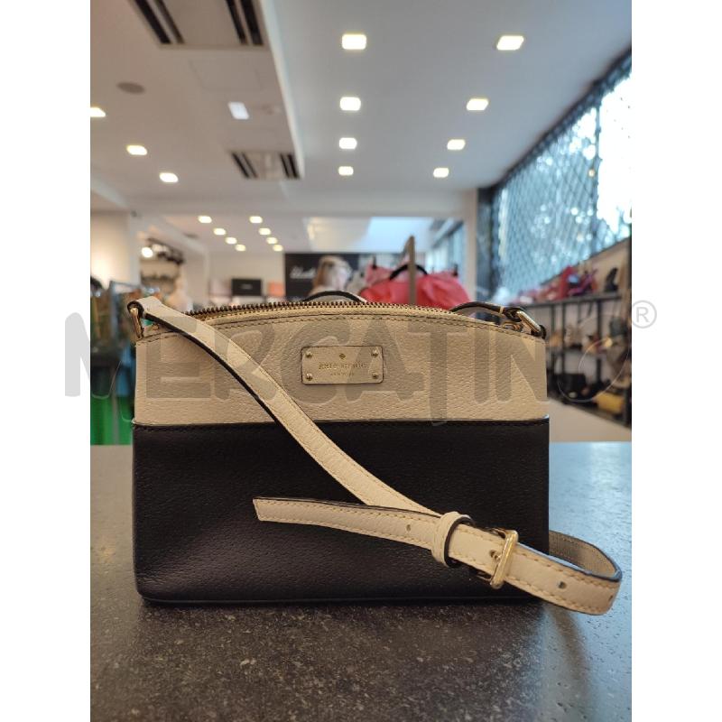 TRACOLLA DONNA BIANCA KATE SPADE NERA  | Mercatino dell'Usato Roma montemario 1