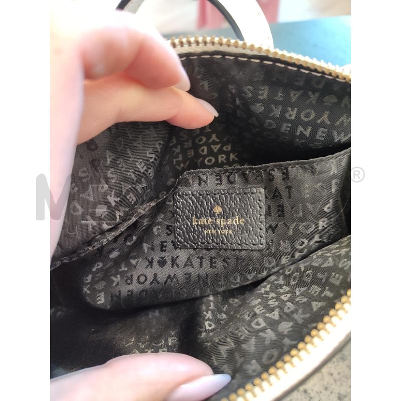 TRACOLLA DONNA BIANCA KATE SPADE NERA  | Mercatino dell'Usato Roma montemario 2