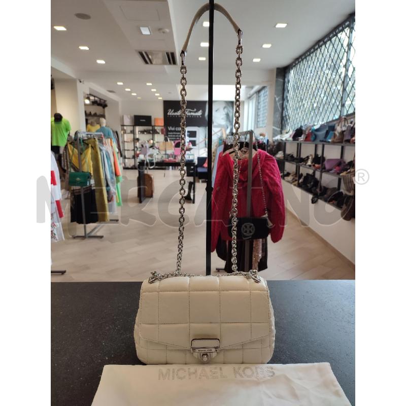 TRACOLLA DONNA BIANCA MICHAEL KORS | Mercatino dell'Usato Roma montemario 1