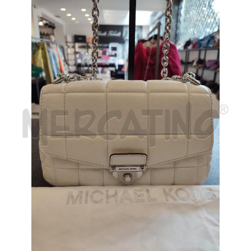 TRACOLLA DONNA BIANCA MICHAEL KORS | Mercatino dell'Usato Roma montemario 2