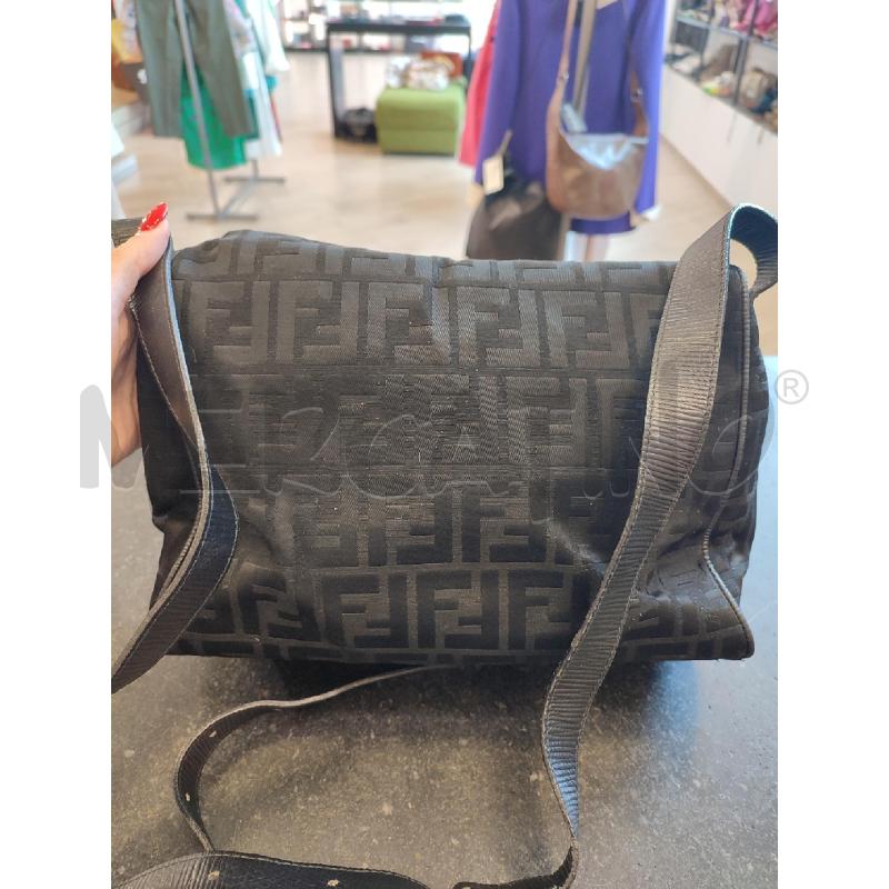 TRACOLLA DONNA FENDI SAS NERA | Mercatino dell'Usato Roma montemario 3
