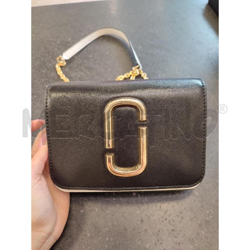 TRACOLLA DONNA GRIGIA BEIGE MARC JACOBS | Mercatino dell'Usato Roma montemario 2