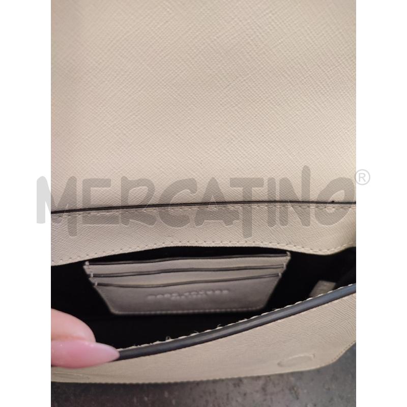 TRACOLLA DONNA GRIGIA BEIGE MARC JACOBS | Mercatino dell'Usato Roma montemario 4