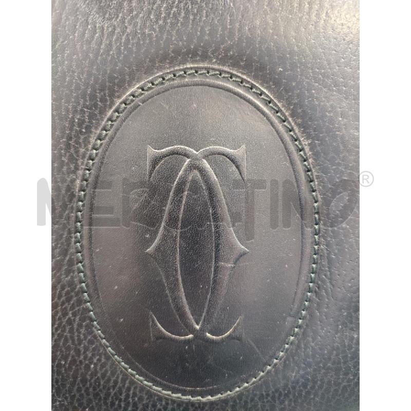 TRACOLLA DONNA NERA CARTIER CARTELLA | Mercatino dell'Usato Roma montemario 3