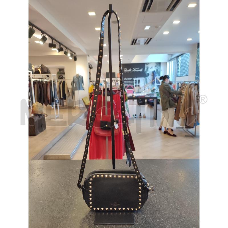TRACOLLA DONNA NERA VALENTINO ROCKSTUD DA RIV  | Mercatino dell'Usato Roma montemario 1