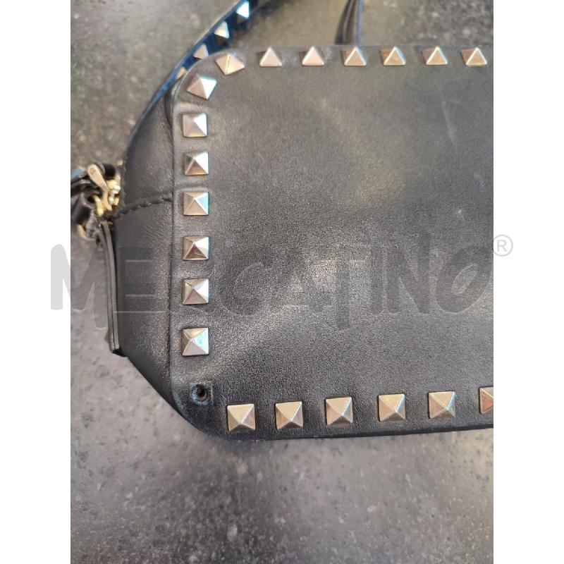 TRACOLLA DONNA NERA VALENTINO ROCKSTUD DA RIV  | Mercatino dell'Usato Roma montemario 3