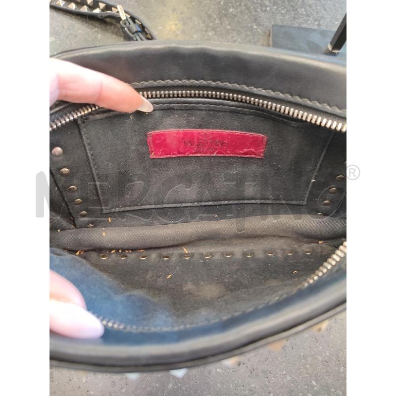 TRACOLLA DONNA NERA VALENTINO ROCKSTUD DA RIV  | Mercatino dell'Usato Roma montemario 4