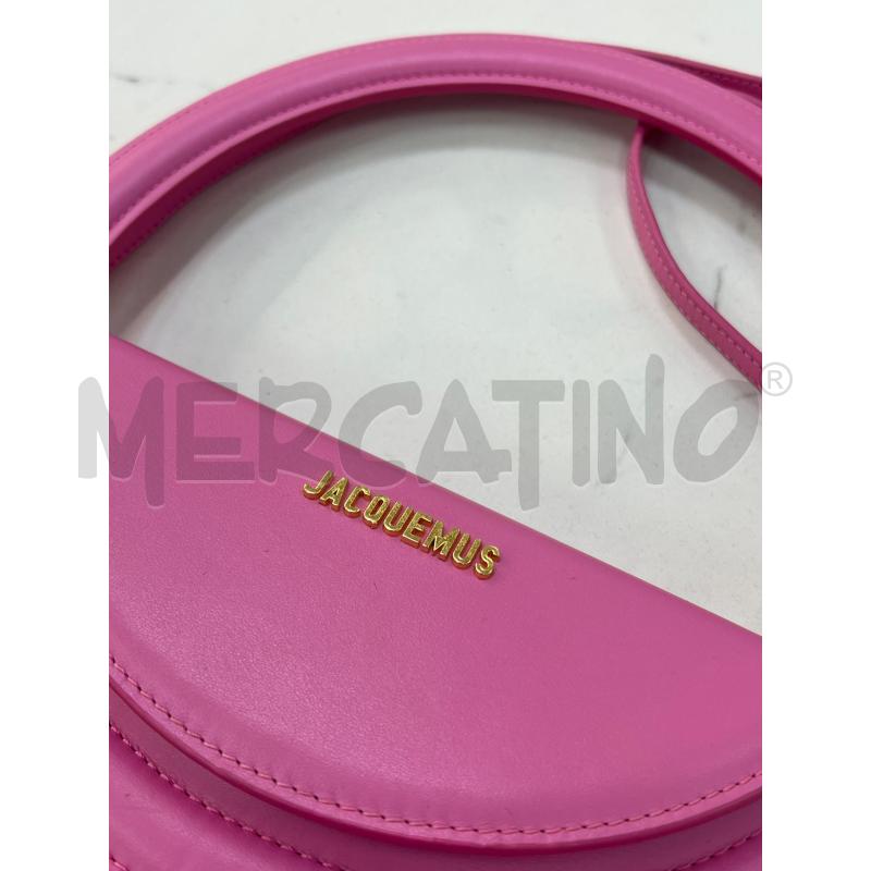 TRACOLLA DONNA ROSA JACQUEMUS LE SAC ROND | Mercatino dell'Usato Roma montemario 2